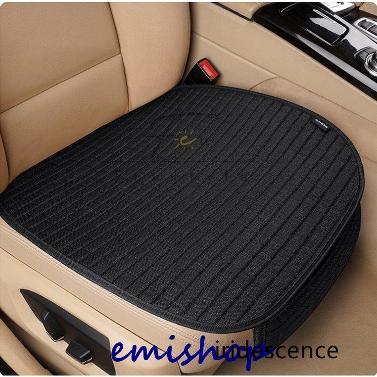 車用 座布団 クッション 亜麻 カークッション 車座布団 3点セット シートカバーシート 車イスクッション シンプル 運転席 助手席 後部座席 通気性 車用品 | ブランド登録なし | 07