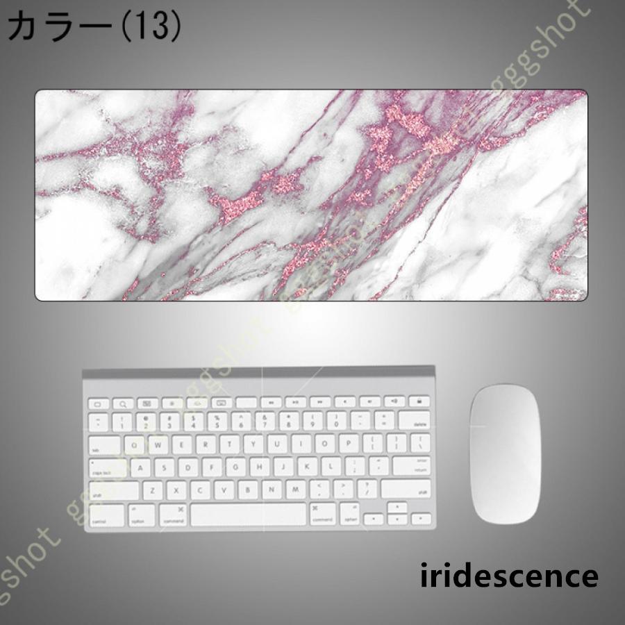 ゲーミング対応 大型サイスマウス キーボードパッド デスクマット 色が褪めにくい マウスパッド 自由に操作できる マウスパッド ゲーミングマウスパッド | ブランド登録なし | 13