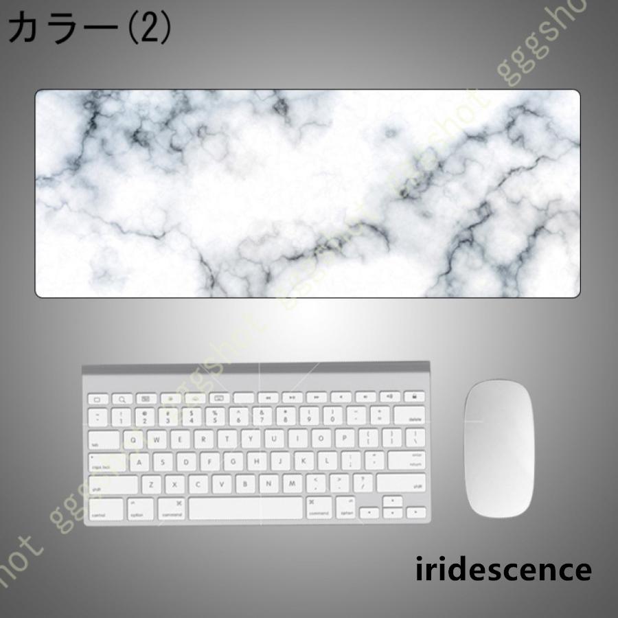 ゲーミング対応 大型サイスマウス キーボードパッド デスクマット 色が褪めにくい マウスパッド 自由に操作できる マウスパッド ゲーミングマウスパッド | ブランド登録なし | 02