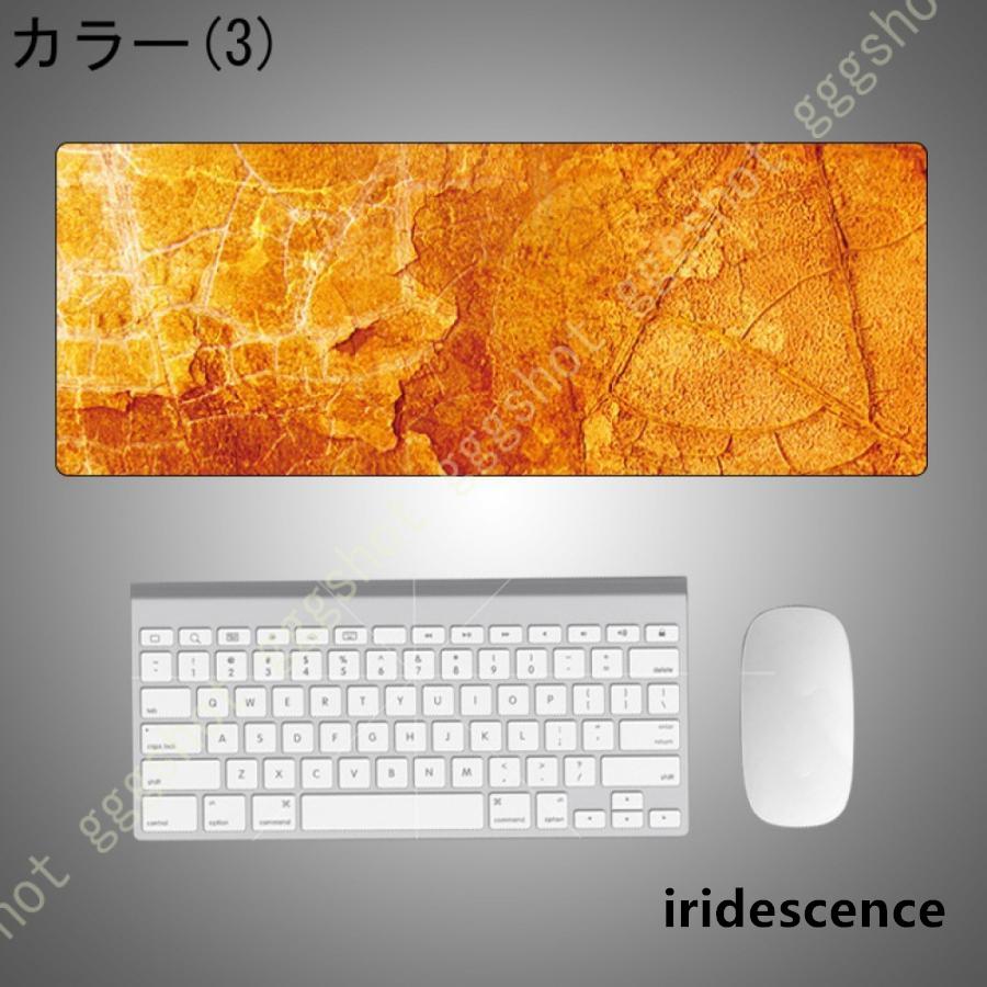 ゲーミング対応 大型サイスマウス キーボードパッド デスクマット 色が褪めにくい マウスパッド 自由に操作できる マウスパッド ゲーミングマウスパッド | ブランド登録なし | 03