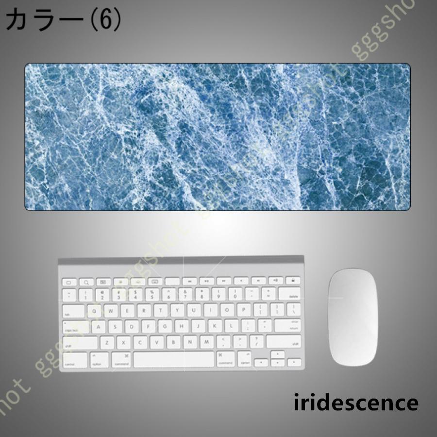 ゲーミング対応 大型サイスマウス キーボードパッド デスクマット 色が褪めにくい マウスパッド 自由に操作できる マウスパッド ゲーミングマウスパッド | ブランド登録なし | 06