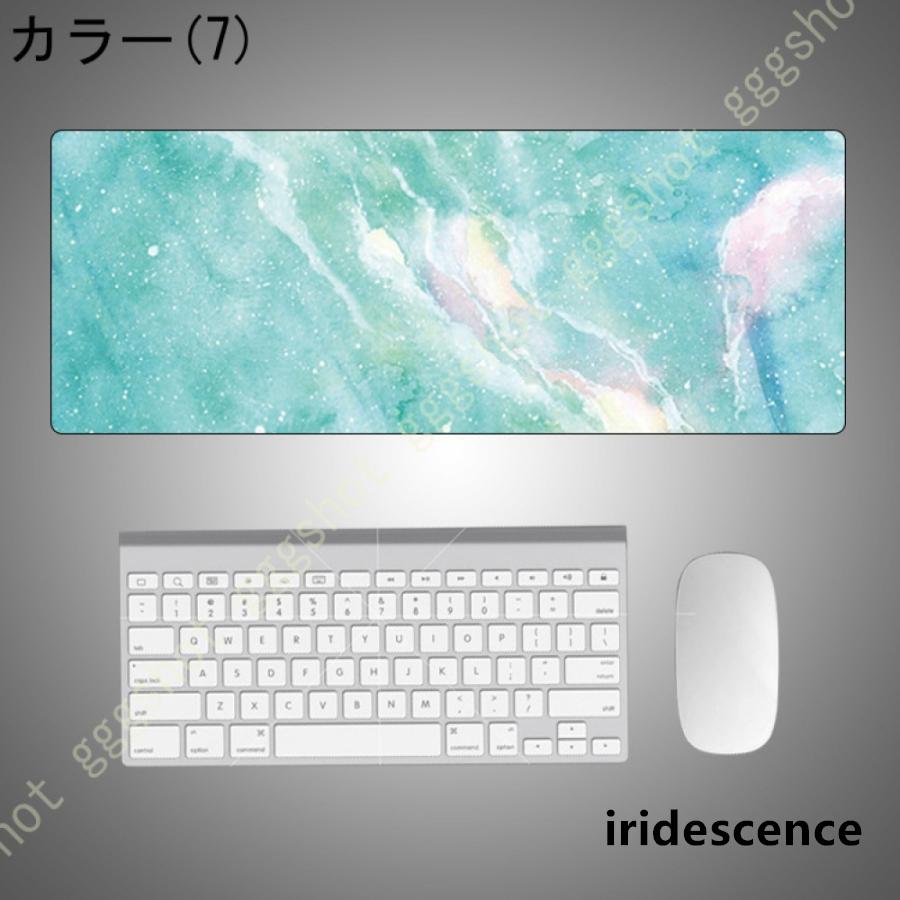 ゲーミング対応 大型サイスマウス キーボードパッド デスクマット 色が褪めにくい マウスパッド 自由に操作できる マウスパッド ゲーミングマウスパッド | ブランド登録なし | 07