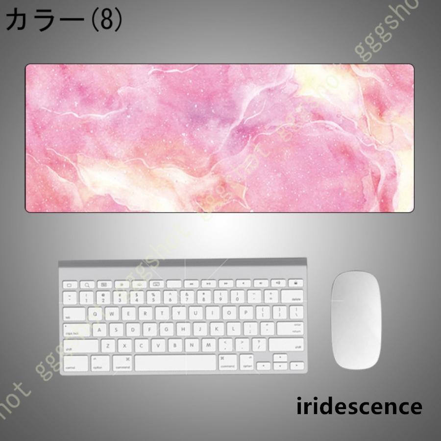 ゲーミング対応 大型サイスマウス キーボードパッド デスクマット 色が褪めにくい マウスパッド 自由に操作できる マウスパッド ゲーミングマウスパッド | ブランド登録なし | 08