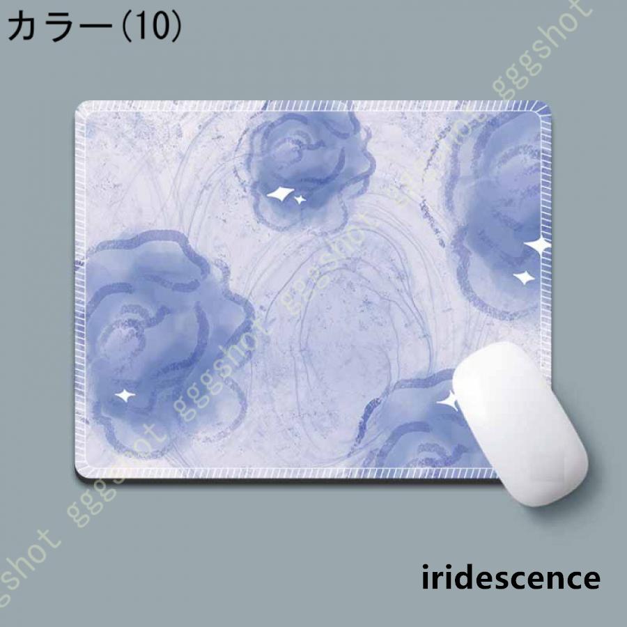 マウスパッド バラ柄 長方型 個性的 おしゃれ 柔軟 かわいい ゲーミングまうすぱっど PC ノートパソコン オフィス用 裁縫エッジ付き ほつれ防止 | ブランド登録なし | 10