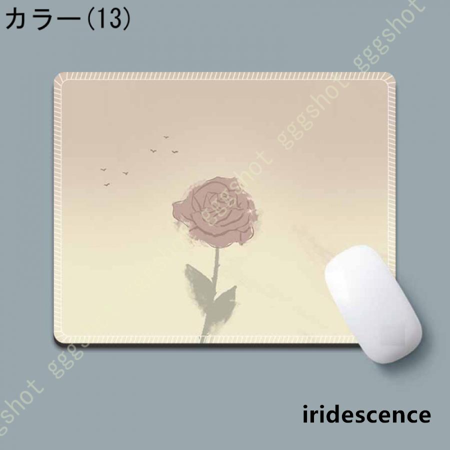 マウスパッド バラ柄 長方型 個性的 おしゃれ 柔軟 かわいい ゲーミングまうすぱっど PC ノートパソコン オフィス用 裁縫エッジ付き ほつれ防止 | ブランド登録なし | 13