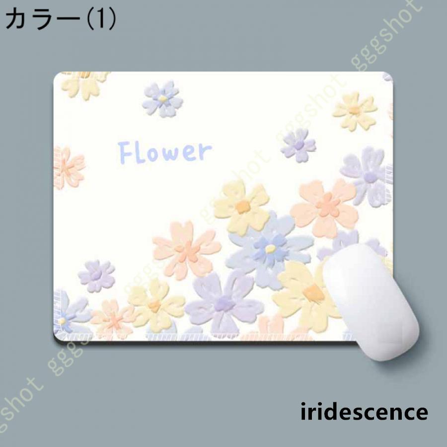 マウスパッド バラ柄 長方型 個性的 おしゃれ 柔軟 かわいい ゲーミングまうすぱっど PC ノートパソコン オフィス用 裁縫エッジ付き ほつれ防止 | ブランド登録なし | 01