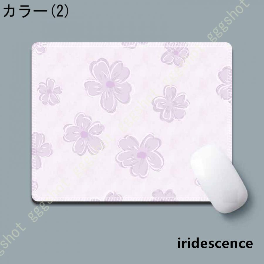 マウスパッド バラ柄 長方型 個性的 おしゃれ 柔軟 かわいい ゲーミングまうすぱっど PC ノートパソコン オフィス用 裁縫エッジ付き ほつれ防止 | ブランド登録なし | 02