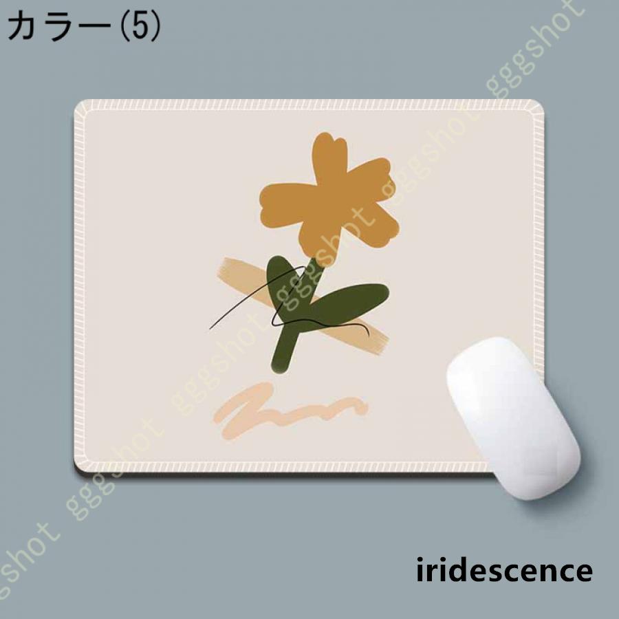 マウスパッド バラ柄 長方型 個性的 おしゃれ 柔軟 かわいい ゲーミングまうすぱっど PC ノートパソコン オフィス用 裁縫エッジ付き ほつれ防止 | ブランド登録なし | 05