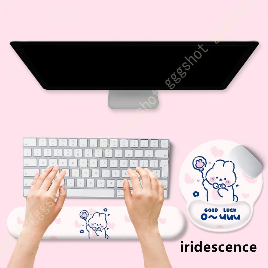 マウスリストパッド 手首をサポートする マウスパッド かわいい 動物柄のマウスマット 女性 マウスレストパッド 1点 2点 3点 セット 低反発 ソフトタッチ | ブランド登録なし