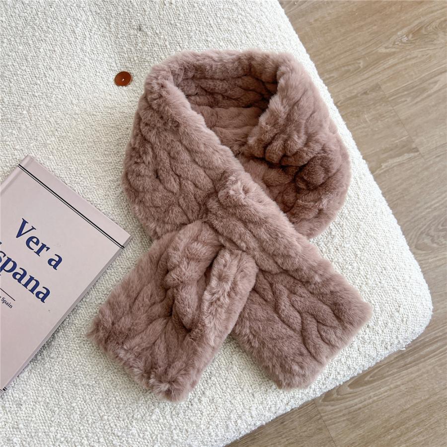 ツモリチサト　猫型フェイクファーネックウォーマー ツモリチサト 猫型フェイクファーネックウォーマー Amazon