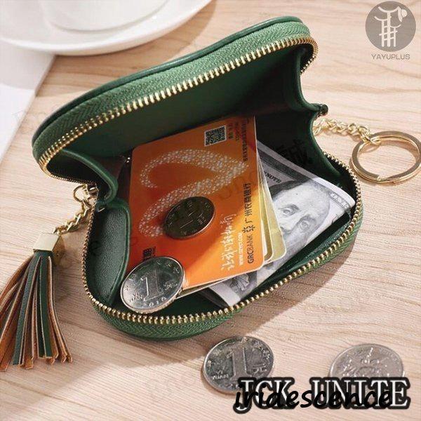 ミニ財布 コインケース レディース ハート 小銭入れ 可愛い PU ミニ財布 コインケース レディース ハート 小銭入れ 可愛い PU