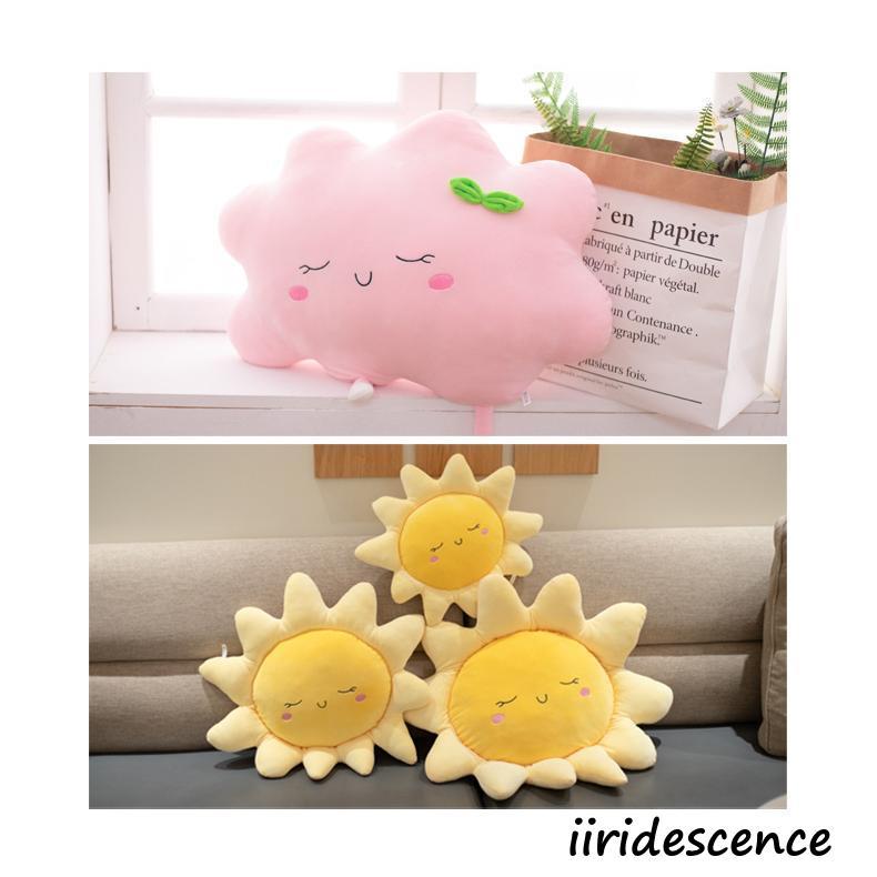 新生活応援 クッション 抱き枕 ぬいぐるみ 太陽 雲 かわいい 車