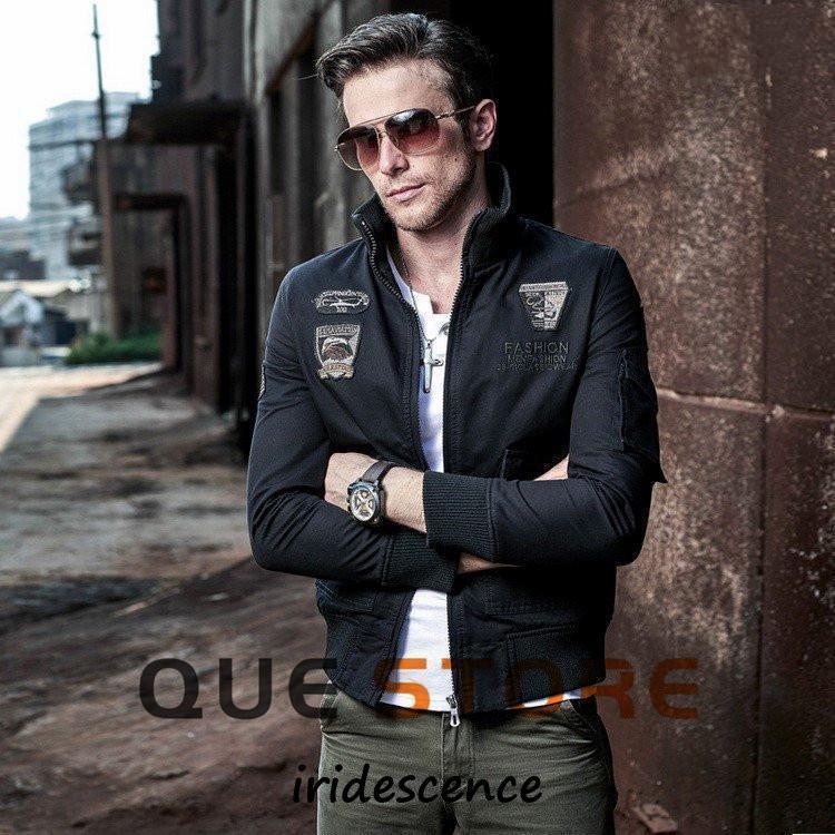 バイクジャケット メンズ ミリタリージャケット 春秋 ジャケット