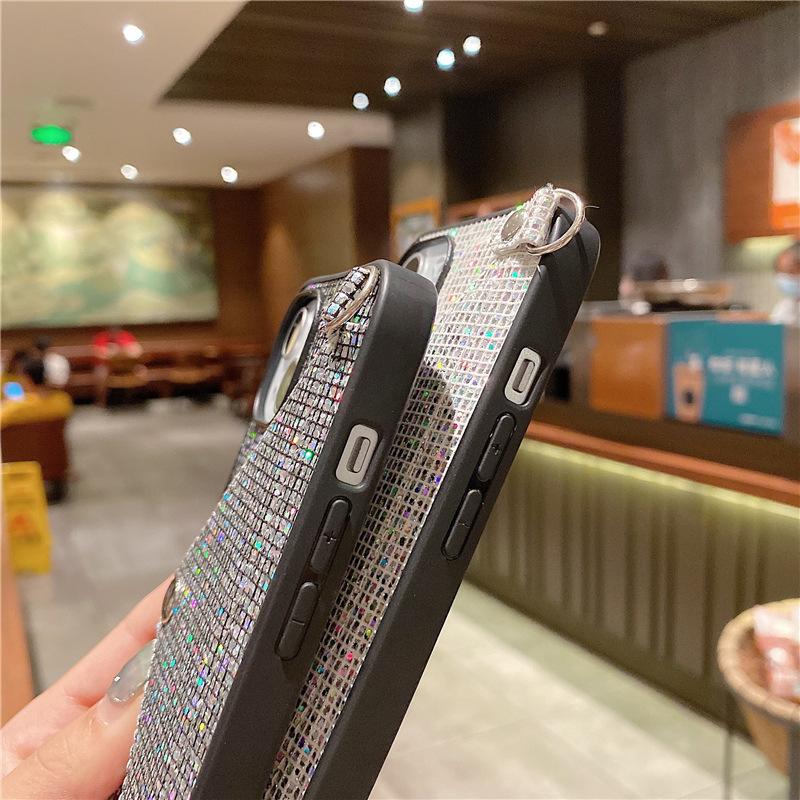 ★iPhone 11 iPhone X XS クリア　チェーン　キラキラ 楽天市場】iPhone ケース チェーン付き クリア 透明 ソフト