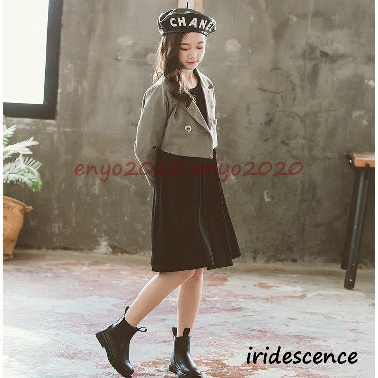 卒業式 女の子 子供服 スーツ ピアノ発表会 入学式 スーツ フォーマル 七五三 2点セット フォーマル キッズ ジャケット コート ワンピース 結婚式 発表会 | ブランド登録なし | 07