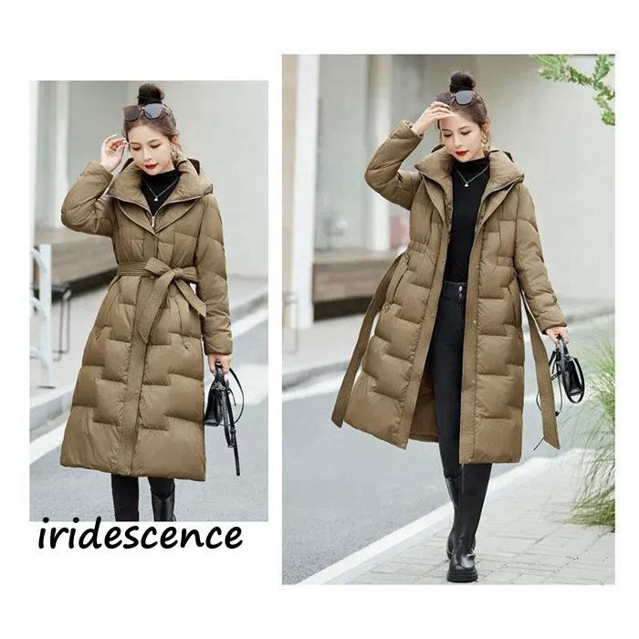 ロングダウンコート レディース ダウンジャケット ダックダウン