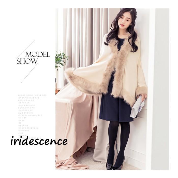 美品✨グレースコンチネンタル　フォックスファー　パーティ　ボレロ　ケープ　36 ファーショール 結婚式 ボレロ ウェディング レディース ファー