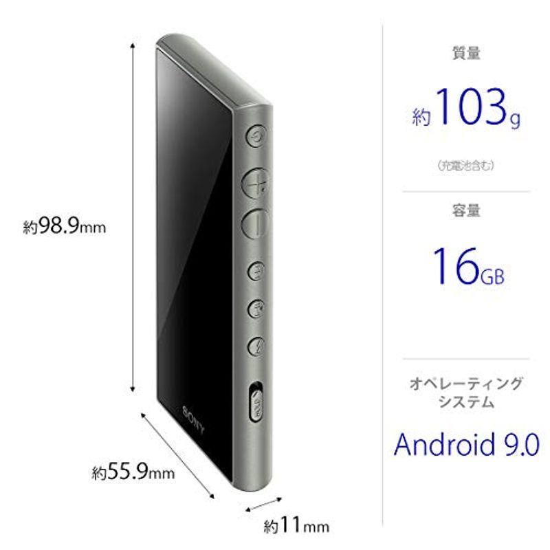 ソニー ウォークマン 16GB Aシリーズ NW-A105 : ハイレゾ対応 ソニー ウォークマン 16GB Aシリーズ NW-A105 : ハイレゾ対応