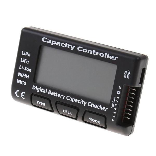 CellMeter-7 Digital Battery Capacity Checker LiPo LiFe Li-ion NiMH Nicd｜irijon-y