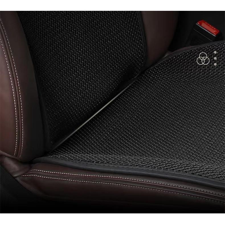 BMW/Mスポーツ ロゴ 運転席助手席 春夏用3D立体通気性 シートカバー