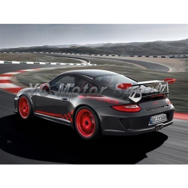 ポルシェ 997 911 カレラ GT3 GT4 カーボン リア ウイング スポイラー トランクスポイラ? エアロ エアロパーツ 2005-2011 - 5