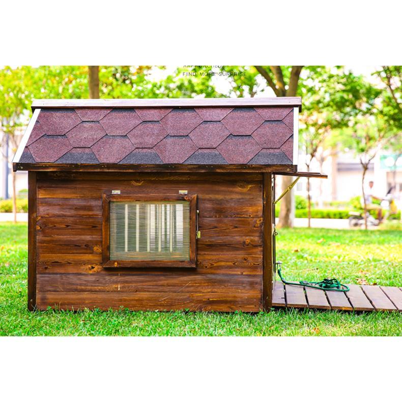 新春セール ペットハウス 室内室外 木製 ハウス 犬の部屋 動物寮 防雨防風【多寸法選択】丈夫結構 実木 組立必要 四季通用 防寒 ペット用品 動物 住まい おしゃれ 【DGJ1019640549】(36100円)