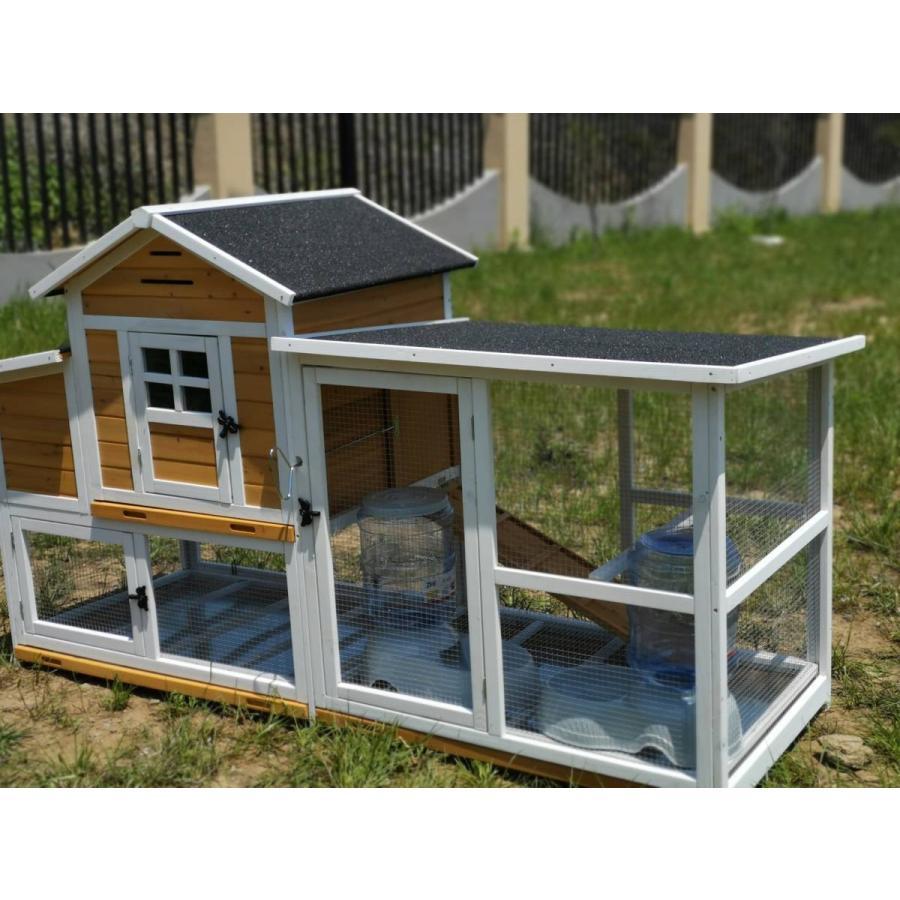 【中古品 】 ウサギ 屋外飼育 丈夫 ペットケージ 特大別荘 高品質超大型犬ハウス 飼育ケージ 犬 猫 鶏 鴨 猫用 透明なドア 室内外兼用 取り付けやすい 防腐材 【Y1631761074】(57772円)