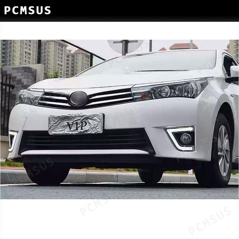 pcmsus 3多機能1セットトヨタ ローラ20142015 LEDDRLデイタイム