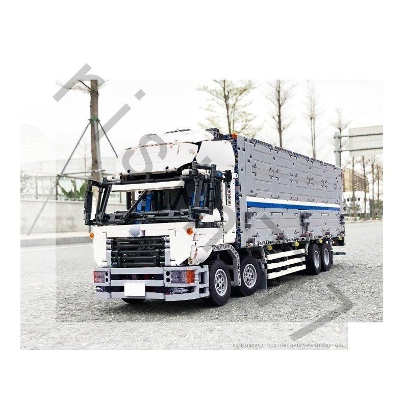 レゴ テクニック 互換品 ウィングボディトラック コンテナトラック ブロック 車 クリスマス プレゼント 23008 