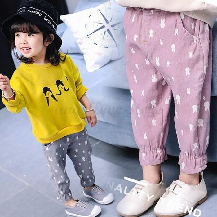 パンツ ロング 韓国子供服 可愛い柄 韓国 女の子 子ども服 春夏秋 70 80 90 100 110cm こどもボトムス ガールズ 至高