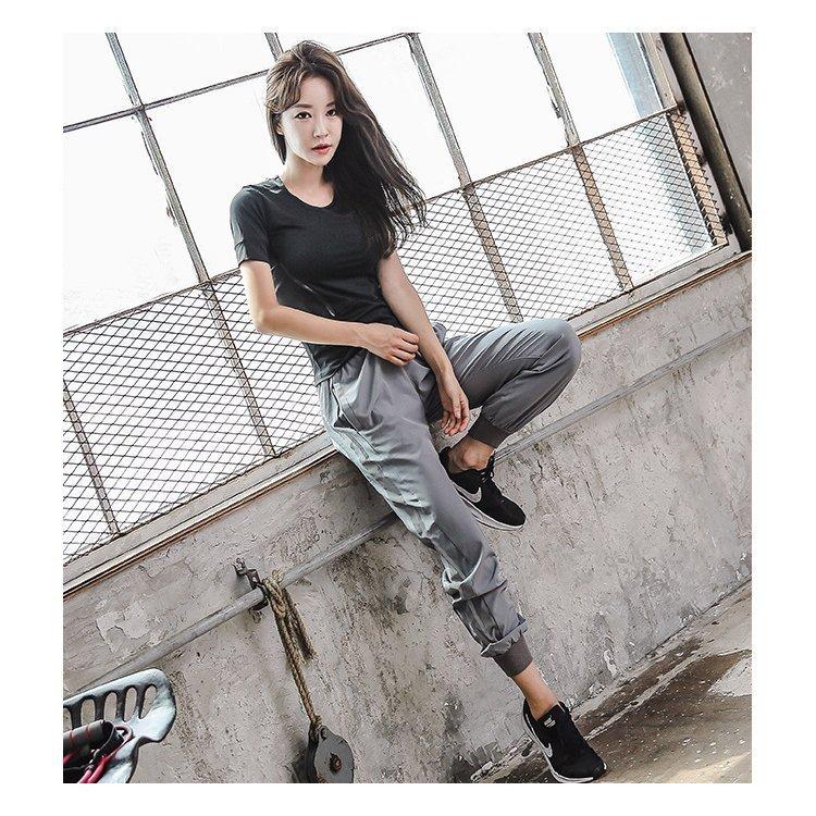 オープニングセール レディース スポーツウェア トレーニングウェア ヨガウェア 上下 セットアップ おしゃれ ジャージ かわいい 上下セット ルーム ウェア パンツ Tシャツ Simbcity Net