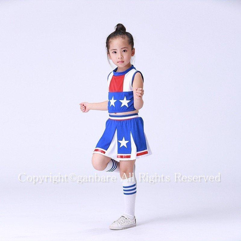 人気 半袖 シャツ 女の子 チアガール衣装 チアガール 舞台衣装 発表会衣装 演出服 韓国子供服 ユニフォーム チアダン 服 体操服 ジャズダンス オレンジ 豪華ラッピング無料