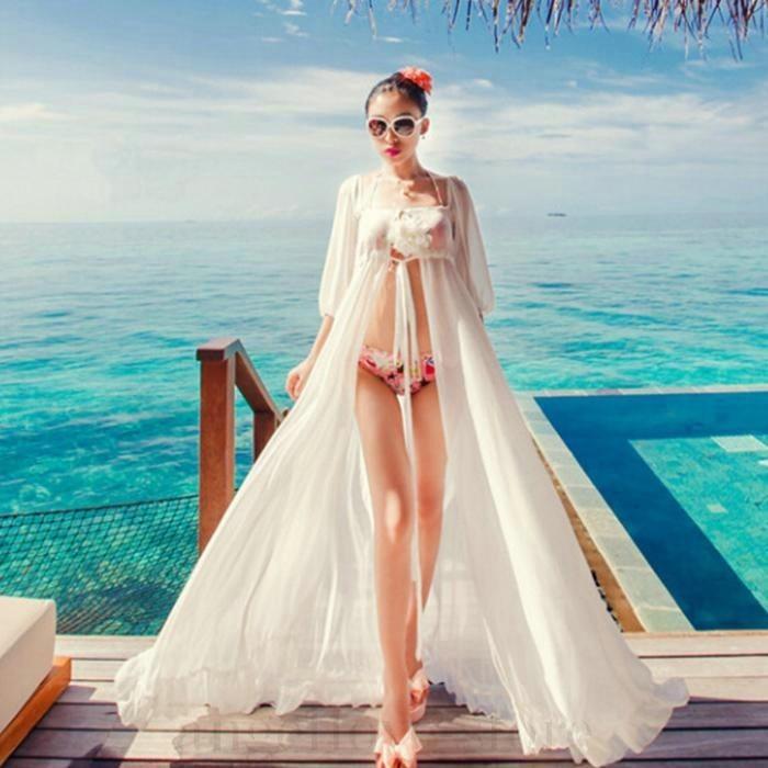 ２０１３新発 マキシワンピース シフォン ラッシュガード 長袖 ホワイト マキシワンピース マキシ丈 ロング丈 ワンピース ワンピ シャツワンピース ラッシュガード Www Ford Tools Co Za