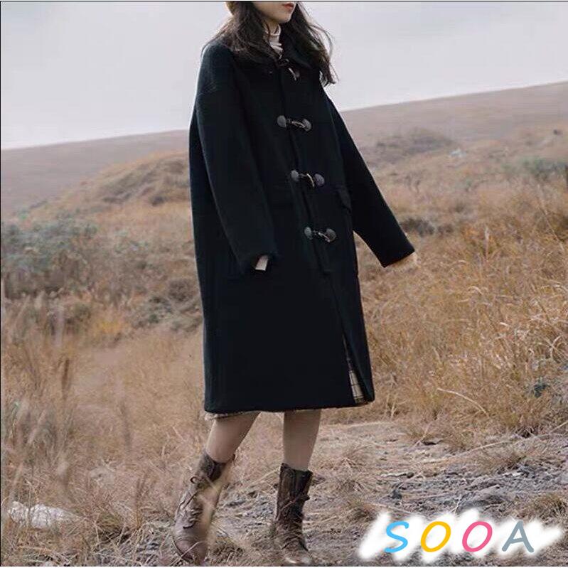 限定special Price コート ダッフルコート 超ロング レディース アウター ロングダッフルコート ウール混 フード付き 通勤 通学 秋冬 ダッフル 学生 カジュアルlqkl8508 Miamiadschool Danielmall Com