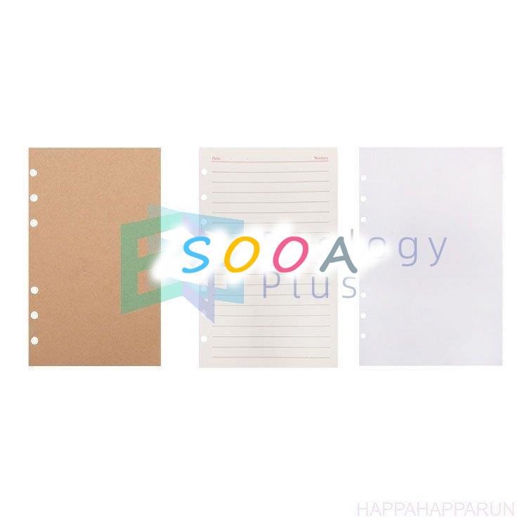 ルーズリーフ 6穴 手帳リフィル A5 A6 システム手帳 ノート メモ帳 スケジュール帳 ビジネス手帳 交換用 80枚入り 携帯用 多機能 Iris アイリスの森 通販 Yahoo ショッピング