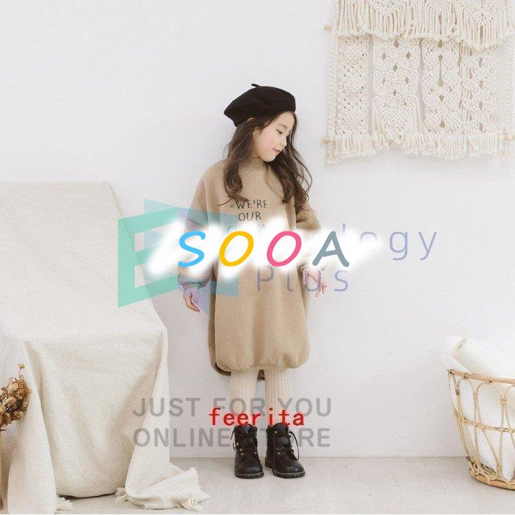 再入荷 子供服ワンピースキッズ女の子パーカー長袖秋冬ハイネック裏起毛厚手おしゃれ韓国子供服ジュニアdressカジュアル可愛い小学生通学着新品 ワンピース チュニック Www We Job Com