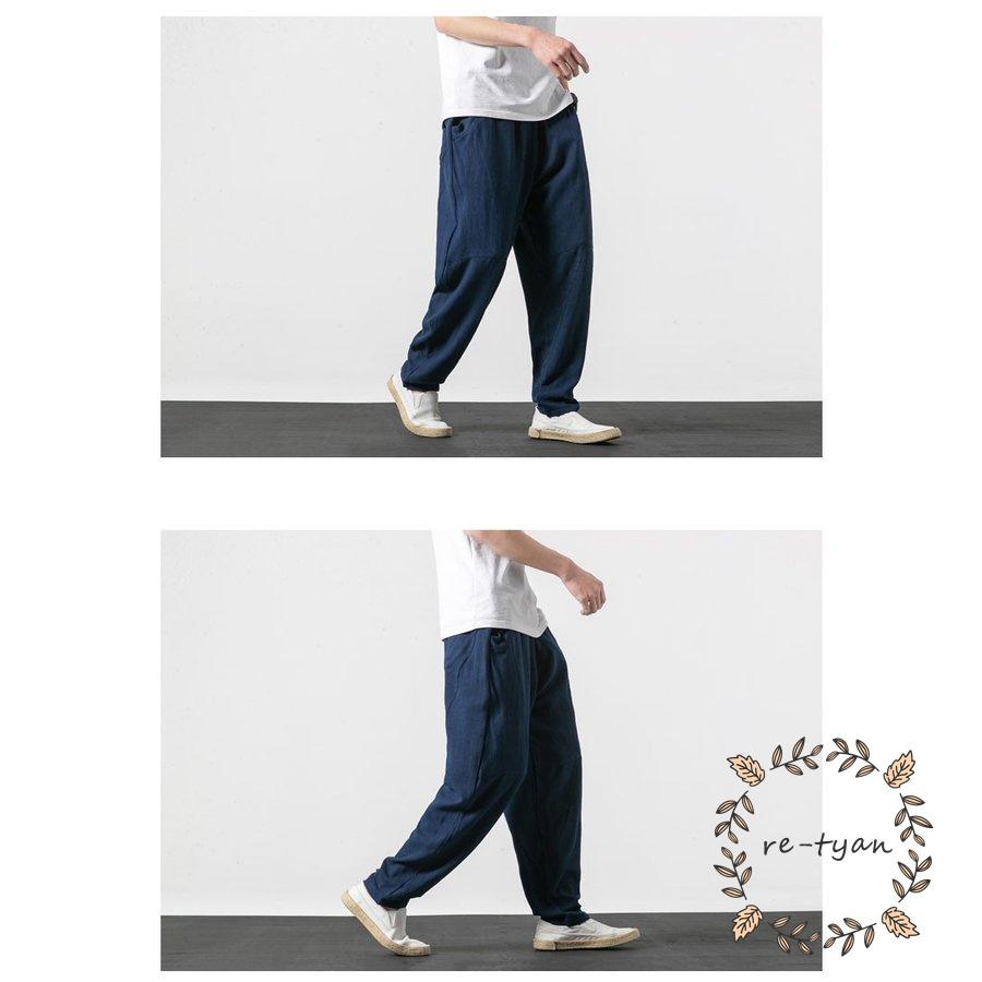 麻ズボン サルエルパンツ メンズ リネンパンツ 涼しいズボン 綿麻パンツ 夏ズボン 夏 夏服 メンズファッション サルエルパンツ サイズ 4xl Www Bollywoodpapa Com