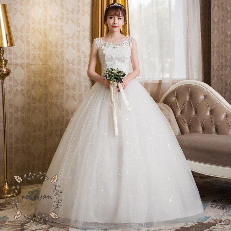 ウェディングドレス 安い 結婚式 花嫁 二次会 パーティードレス プリンセスライン ウエディングドレス ホワイト 大きいサイズ Bktkh9fvon ドレス ブライダル Windowrevival Co Nz