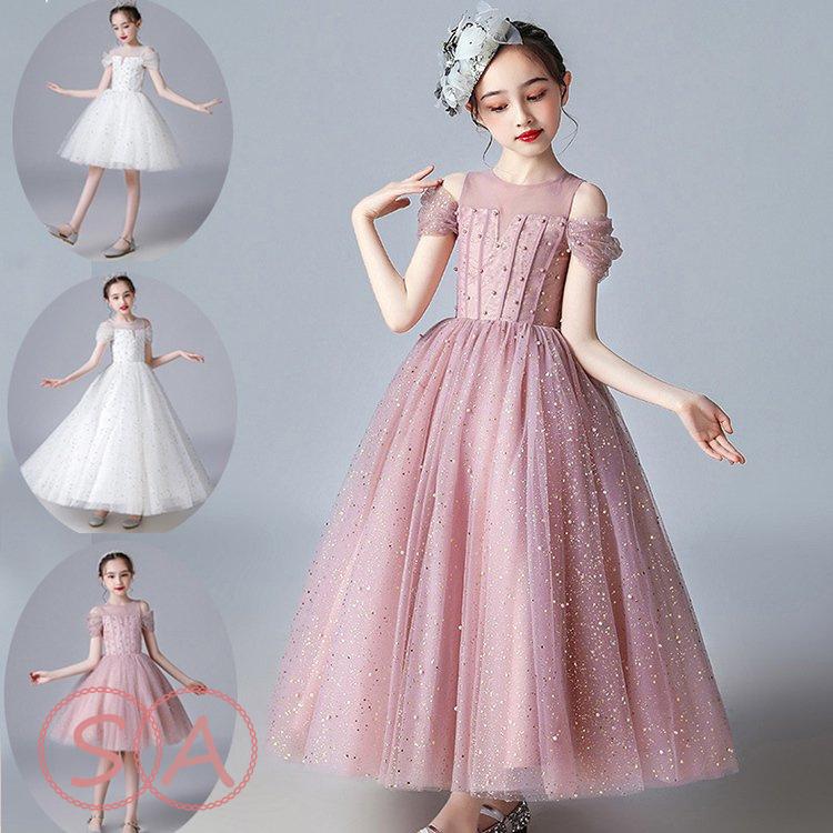 純正オンラインストア 子供ドレス フォーマル ピアノ発表会 キッズ ジュニアドレス 子供服 女の子 ワンピース 七五三 結婚式 100 160cm 子どもドレス ジュニアドレス 人気特売 Ssl Daikyogo Or Jp