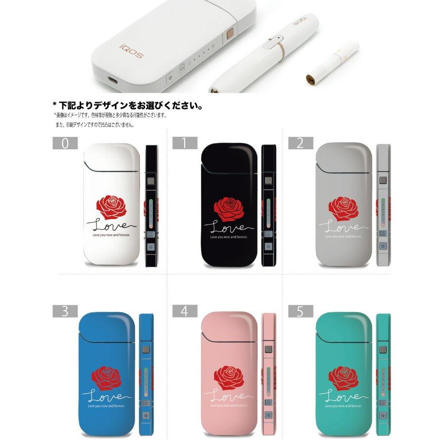 iQOS シール 送料無料 アイコス ステッカー 全面 スキンシール オシャレ 保護 アイコス フィルム カバー ケース rose バラ 花柄 フラワー かわいい 人気 love オ｜iris-mobile｜02