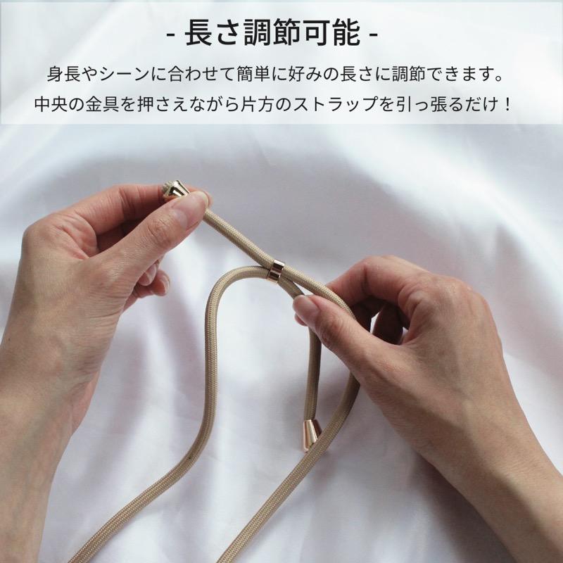 iPhoneケース ショルダー iphone14 pro max スマホケース ストラップ スマホショルダー クリア iphone 13 12 se 紐付き 透明 韓国 かわいい | iPhone | 06