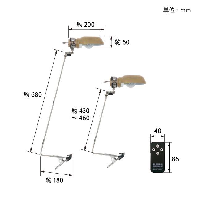 POST GENERAL / ポストジェネラル　ハングランプ タイプスリー　TYPE３ブラック　LEDランタン　卓上照明　スタンドライト　キャンプ｜iris-products｜05