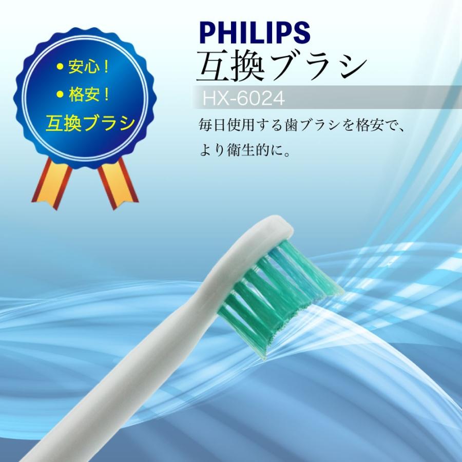 HX-6024 ソニック 換えブラシ 替え ソニックケア 換ブラシ 電動 HX-6024 ソニック 換えブラシ 替え ソニックケア 換ブラシ 電動