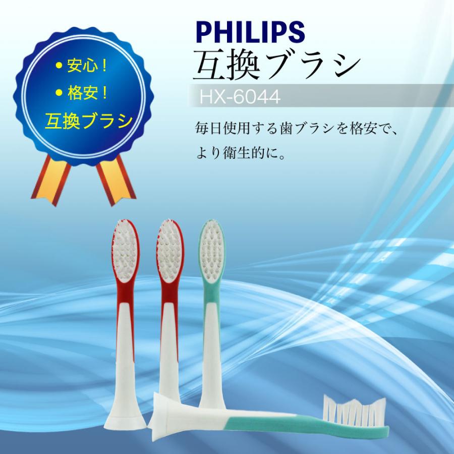 HX-6044 ソニッケアー 電動歯ブラシ ソニックケア 換えブラシ 換え