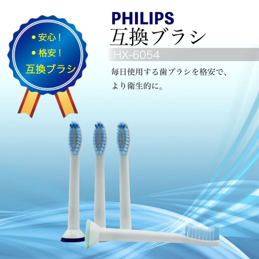 HX-6054 ソニッケア 換えブラシ ブラシ 種類 ソニケア 歯ブラシ 変え