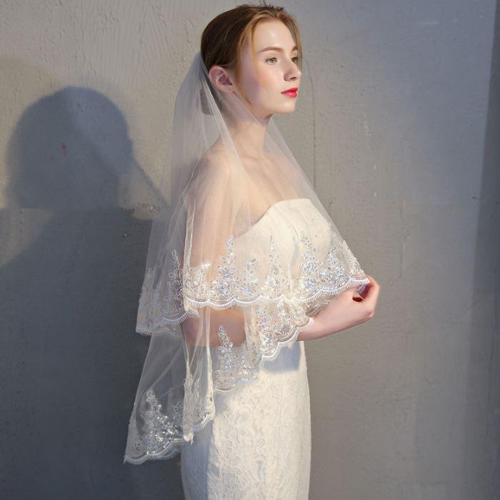 ベール ウェディング ウェディング ヴェール コーム付き  ウェディング ヴェール コーム付き 結婚式 花嫁ベール |  | 05