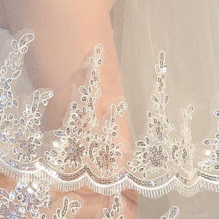 ベール ウェディング ウェディング ヴェール コーム付き  ウェディング ヴェール コーム付き 結婚式 花嫁ベール |  | 06