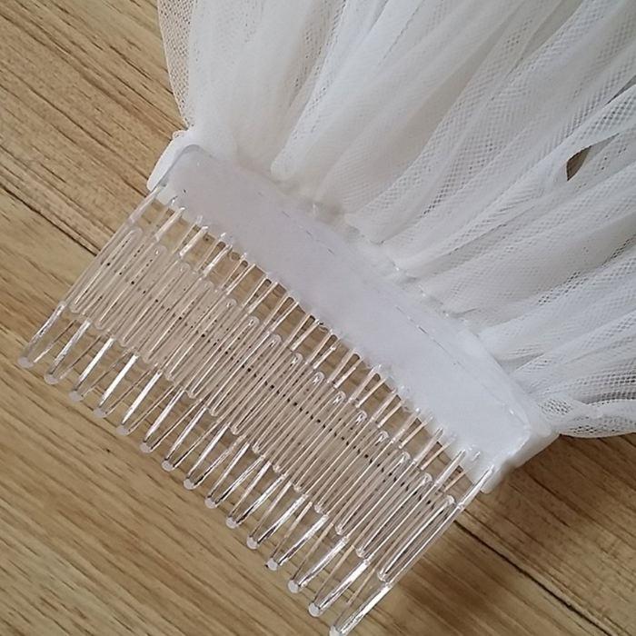 ベール ウェディング ウェディング ヴェール コーム付き  ウェディング ヴェール コーム付き 結婚式 花嫁ベール |  | 07