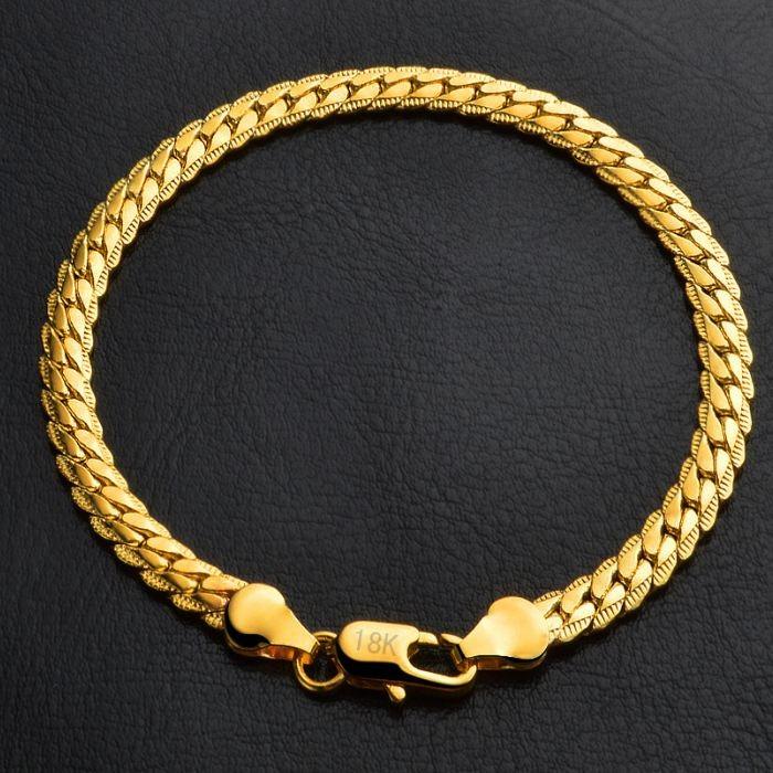 喜平ブレスレット メンズ ブレスレット 喜平ゴールド 18KGOLD 喜平シルバー SILVER FILLED ブレスレット 18K 送料無料 |  | 10