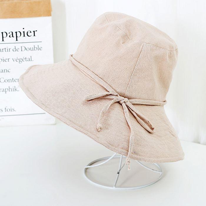 大きい帽子 ストラップ付き 黒 レディース ハット 美シルエット 小顔効果 UVカット あご紐 調整可能 折りたたみ 送料無料 |  | 12